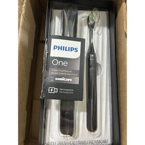 Philips Sonicare One Electric Rechargeable Electric Toothbrush - Black Open Box